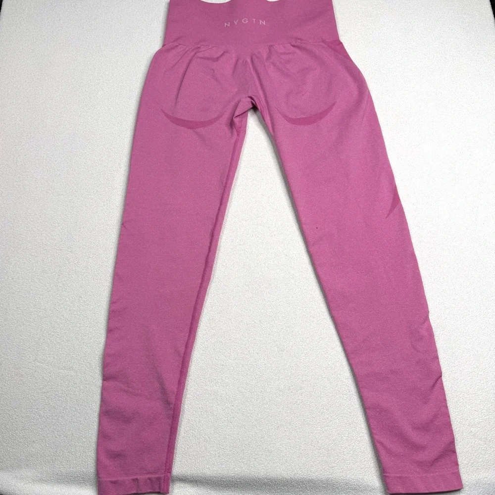 NVGTN Bubble Gum Pink Contour Seamless Leggings💕💗 - Picture 2 of 12